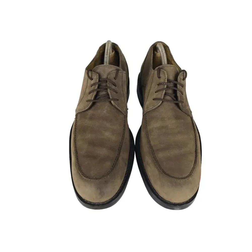 Cole Haan Mens Brown‎ Round Toe Lace Up Classic Oxford Dress Shoes Size US 10M